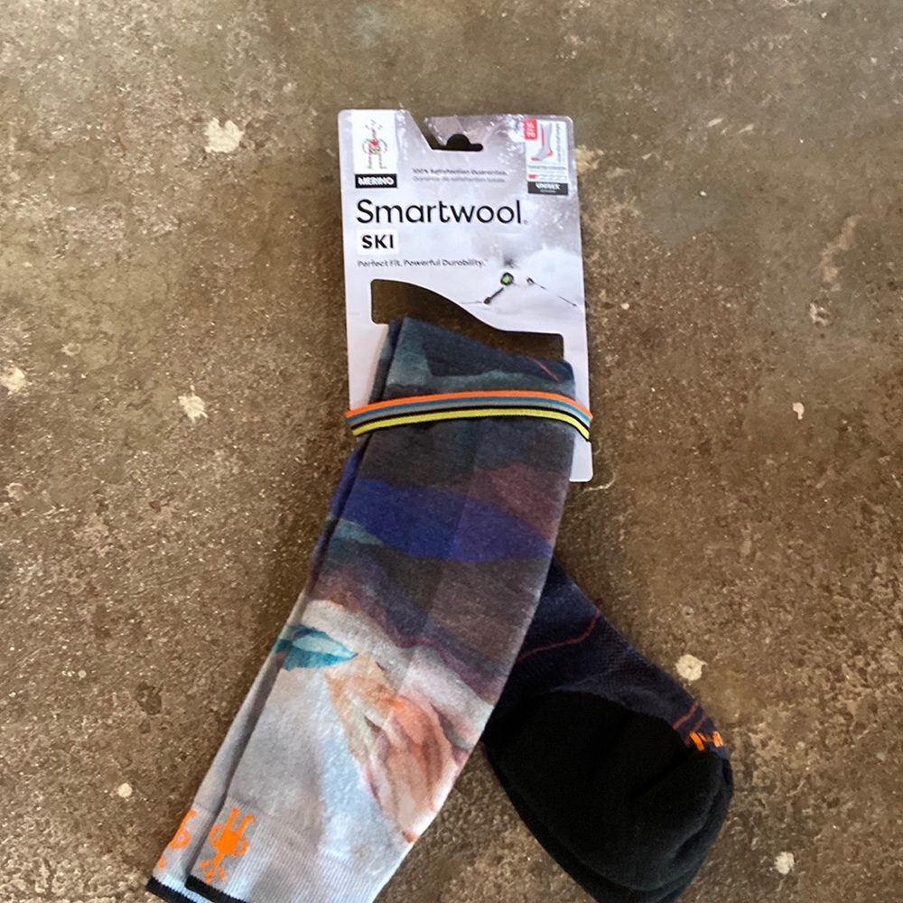 Socks ski socks almost knee high